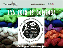 Tablet Screenshot of pinchknitter.com